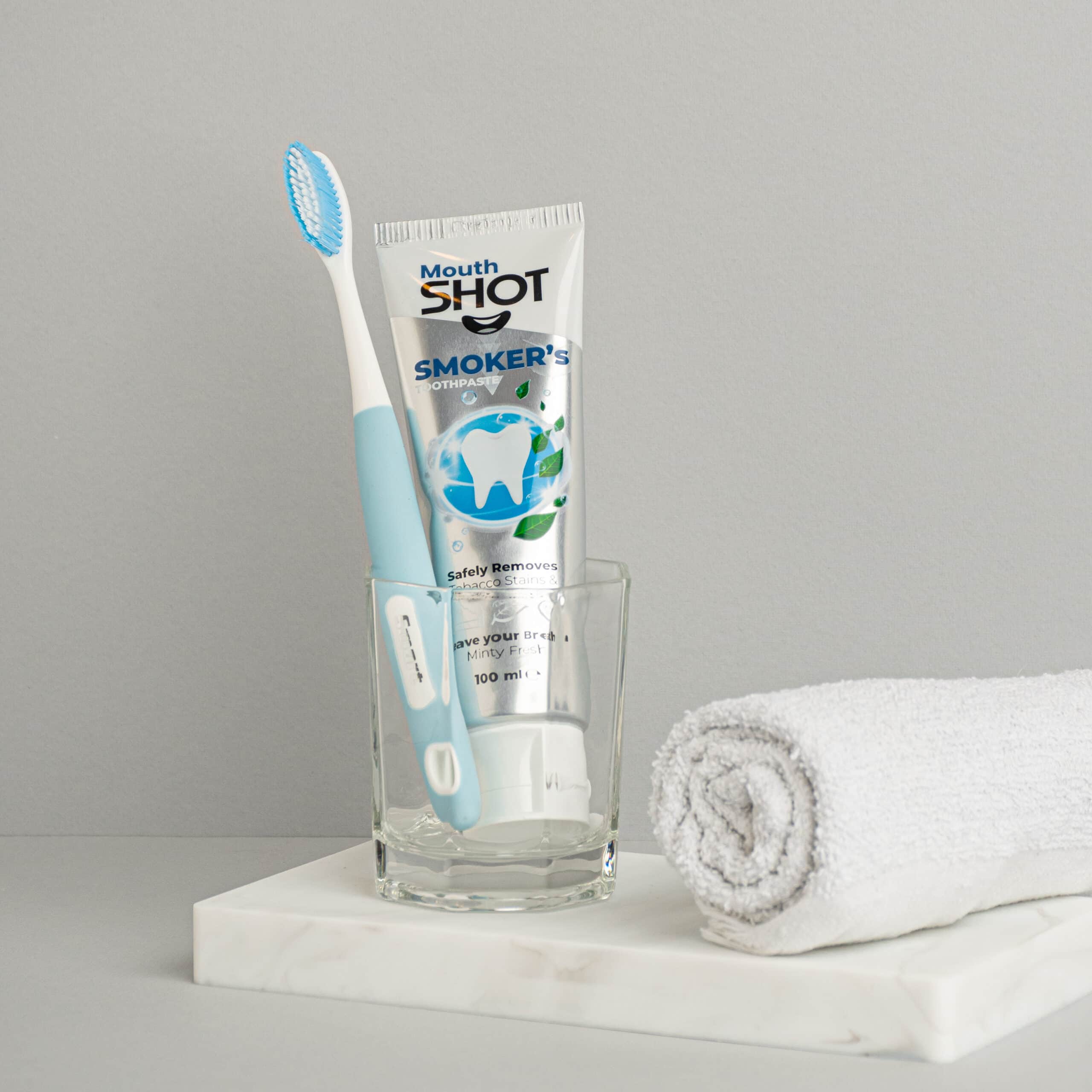 Whitening Toothpaste for Smokers from Mouth Shot – 100 ml - 4