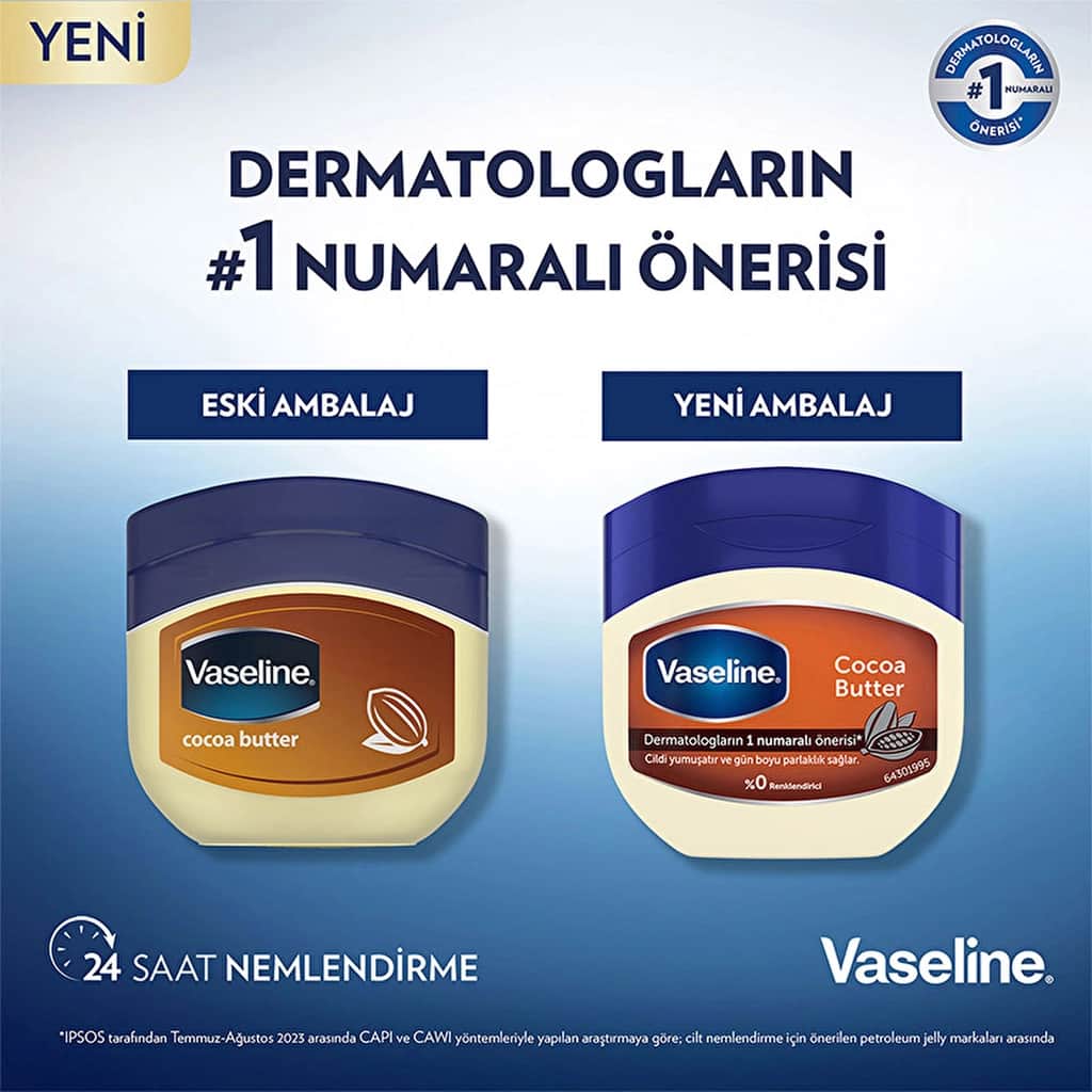 Vaseline Moisturizing Gel Cocoa Butter 100 ml - 4