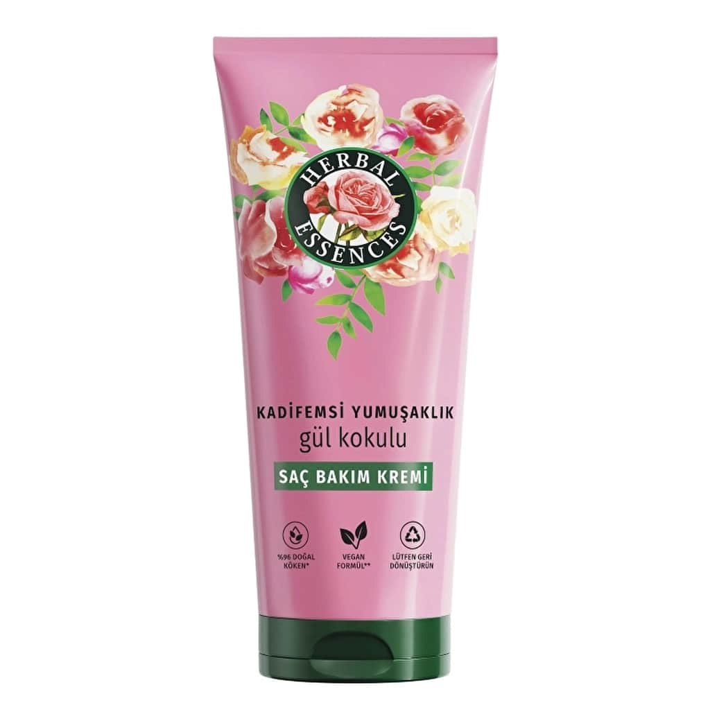 Herbal Essences Velvety Softness Rose Scented Hair Care Cream 250 ml - 2