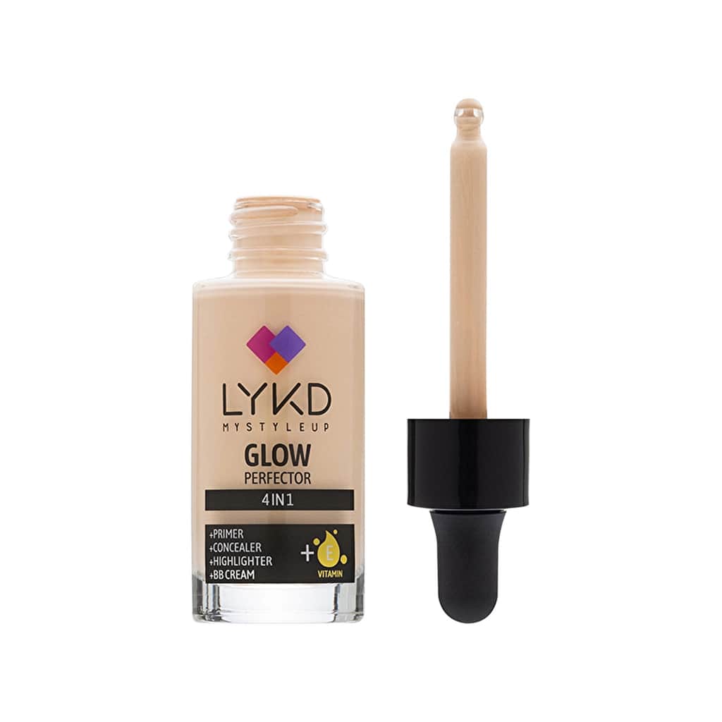 Lykd Glow Perfector 4 in 1 foundation Fair - 2