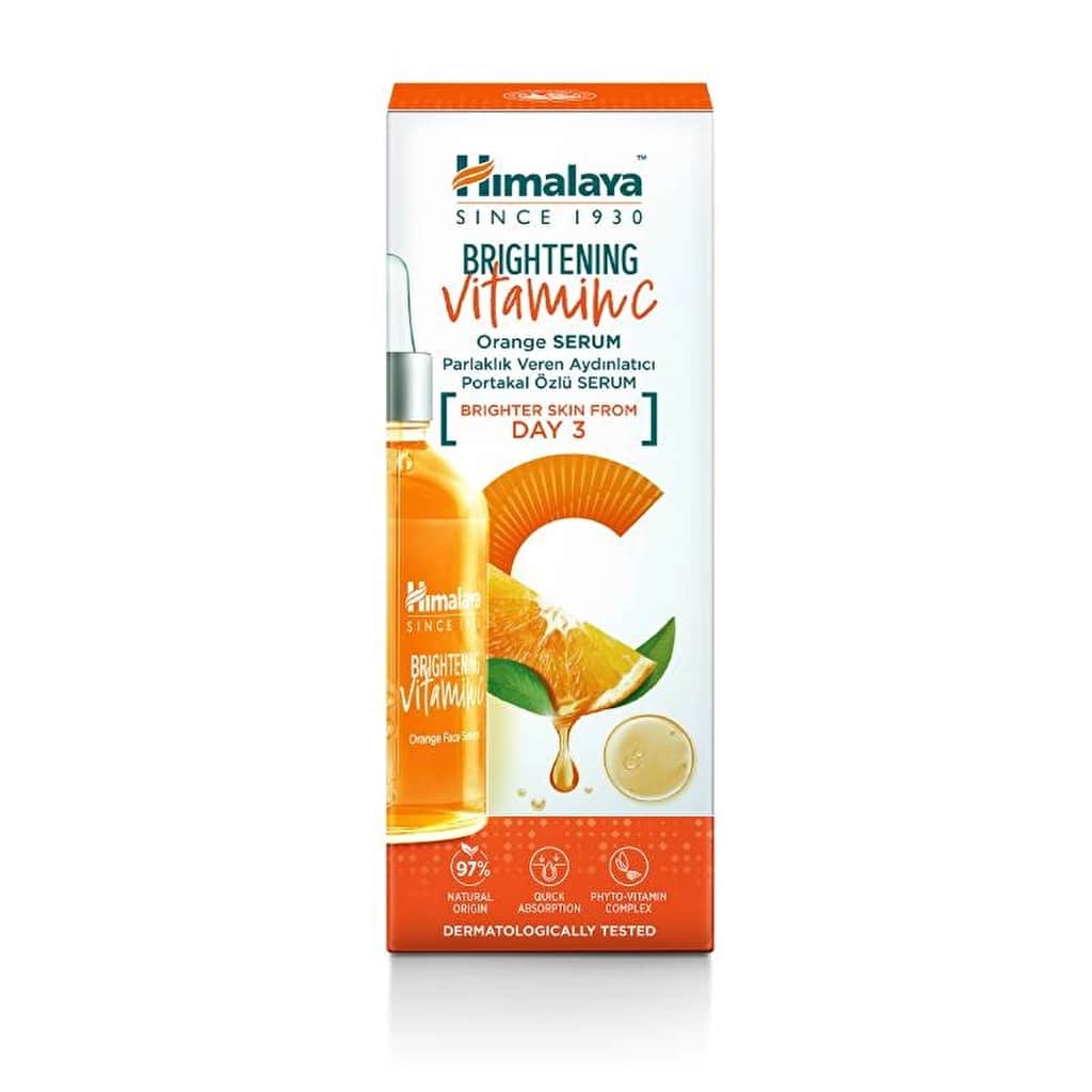Himalaya Brightening Brightening Vitamin C Orange Essence Serum 30 ml - 3