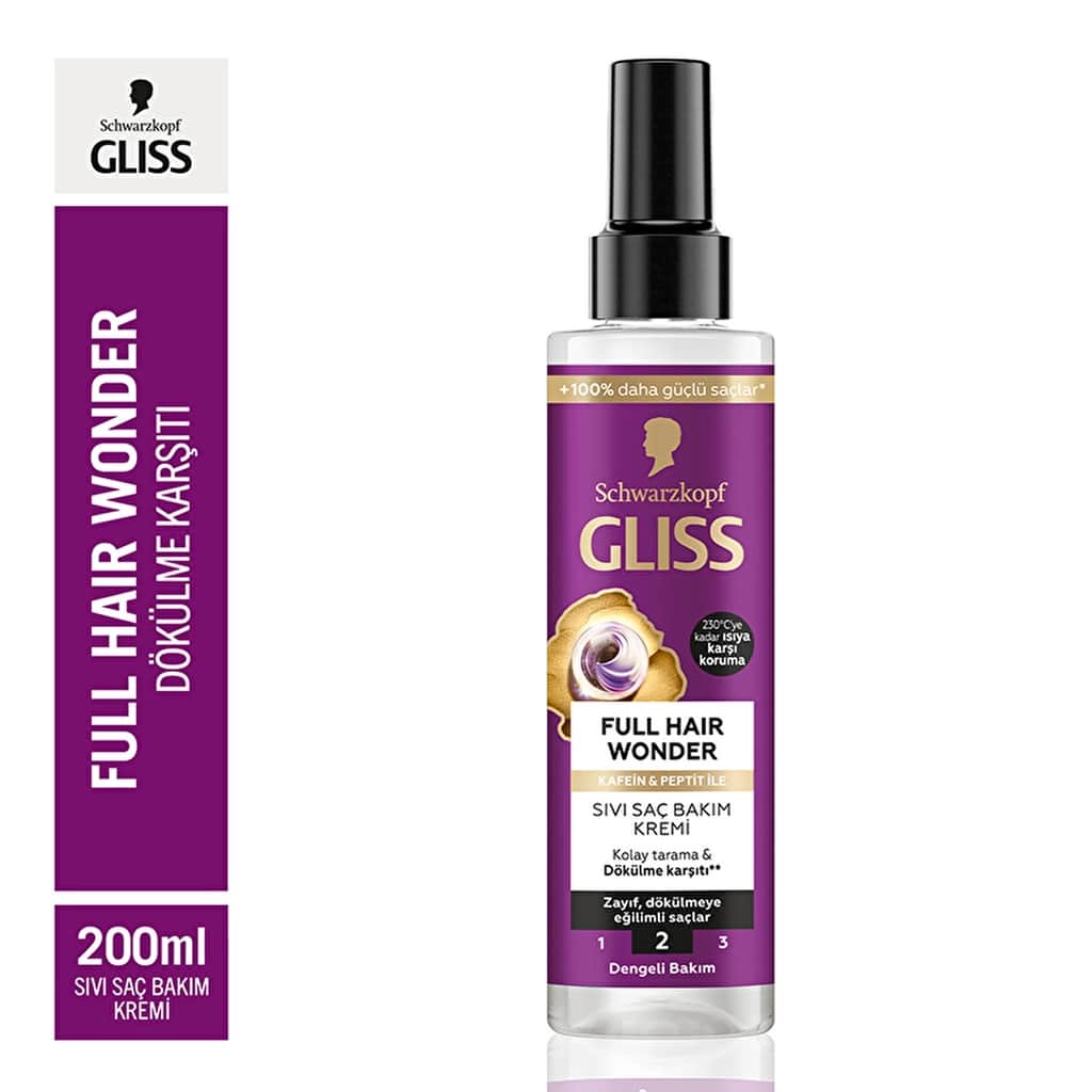 Gliss Full Hair Wonder Liquid Hair Care Cream 200 ml - 1