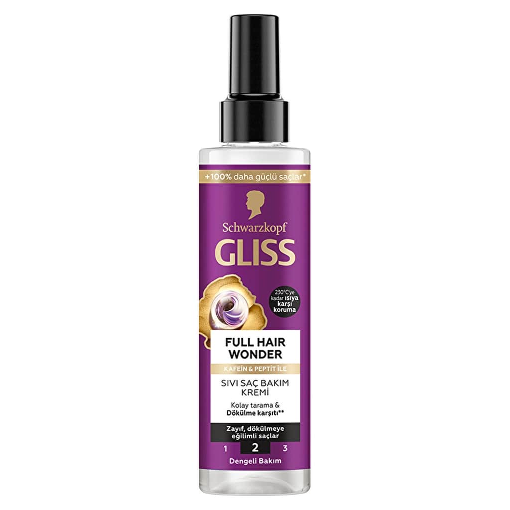 Gliss Full Hair Wonder Liquid Hair Care Cream 200 ml - 2