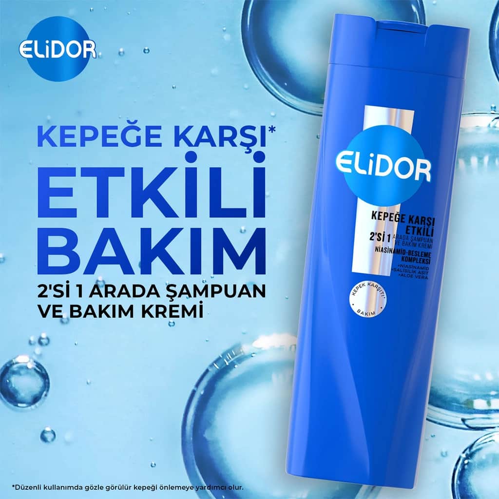 Elidor Shampoo And Conditioner Anti-dandruff Effective 400 ml - 3
