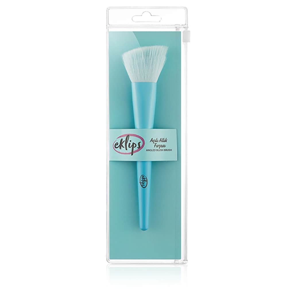 Eklips Colors Angled Blush Brush for Flawless Makeup Application - 1