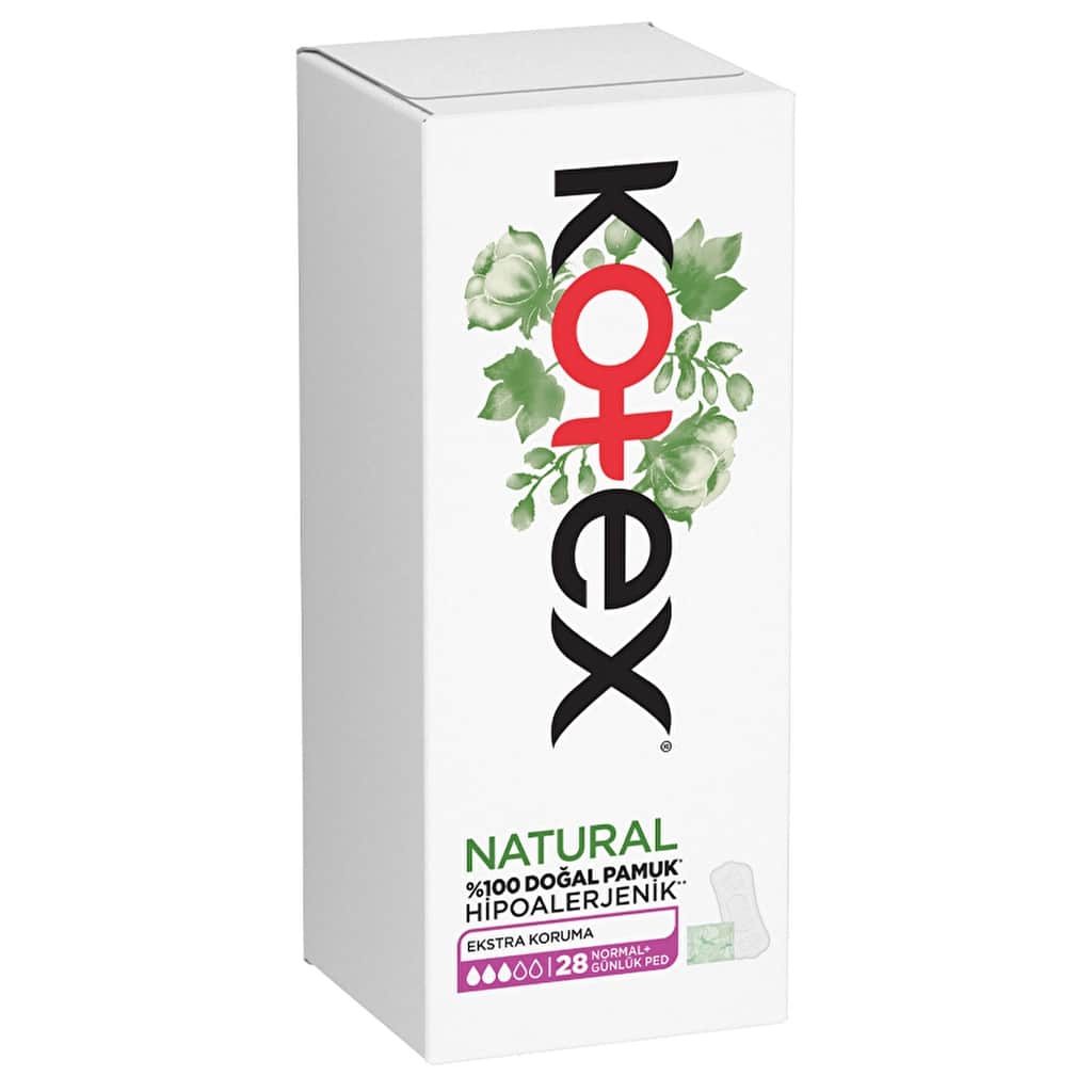 Kotex Natural Regular Daily Pad Extra Protection 28 pcs - 1