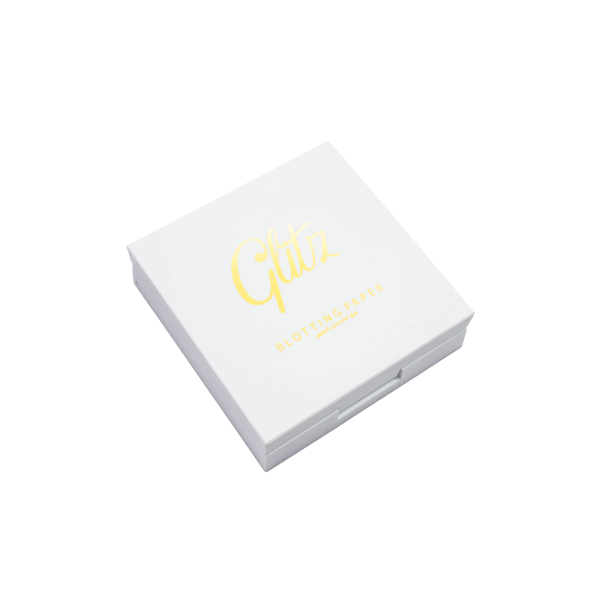 Grease Absorbent Paper with Mirror Box by Glitz, 100 Sheets - 3
