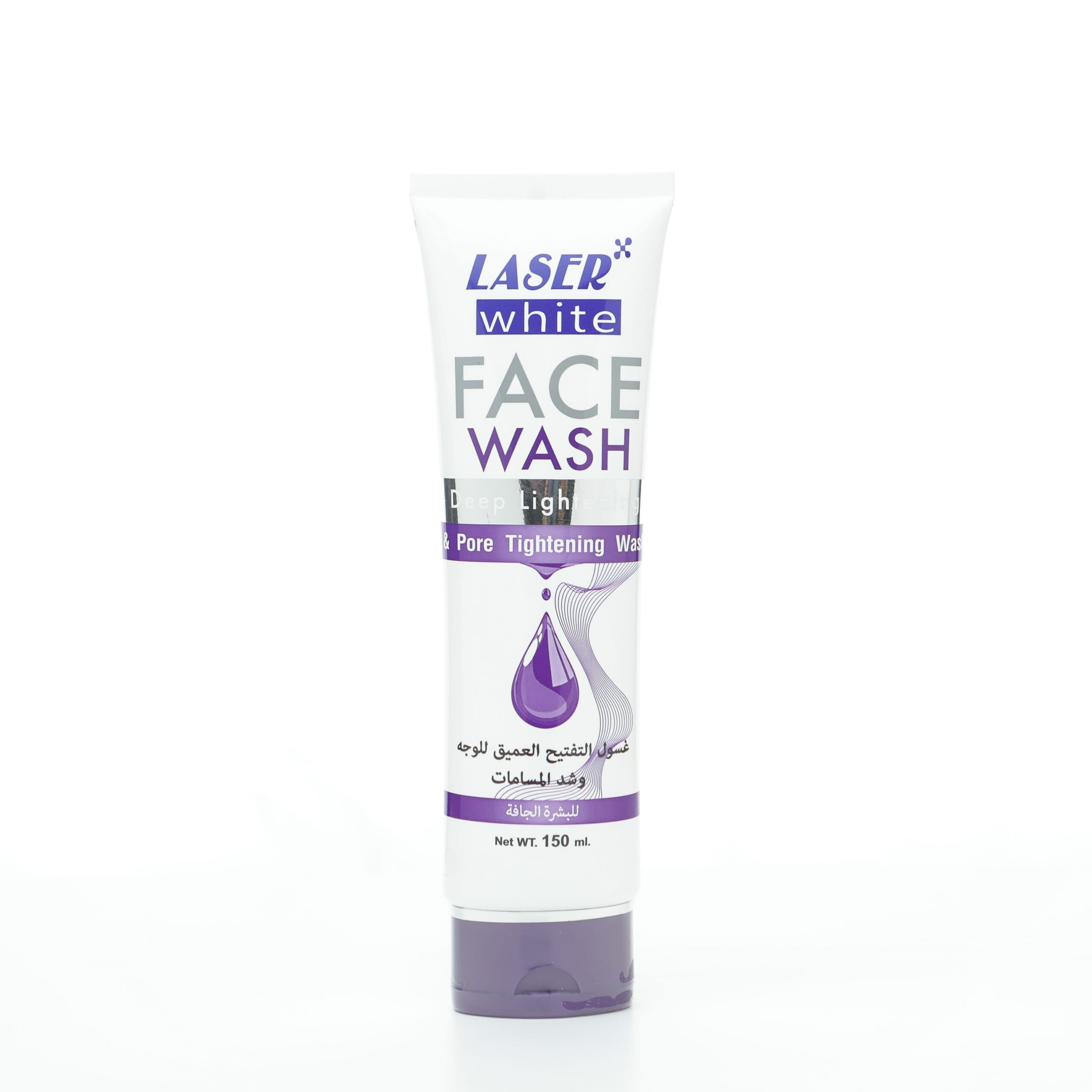 Deep Cleansing and Pore Tightening Face Wash for Dry Skin by Laser White