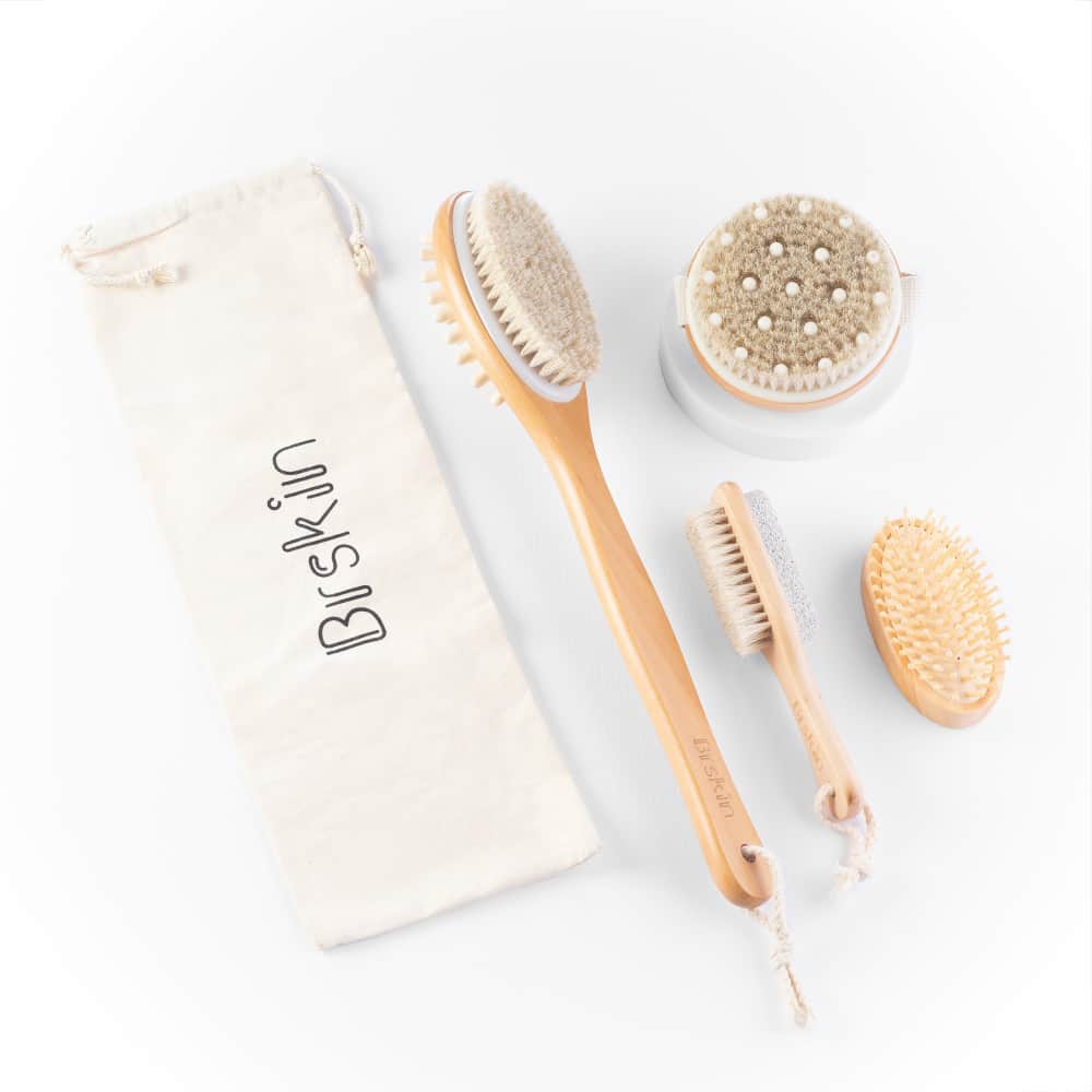 Natural Ingredient Bath Brush Set from Perskin - 1
