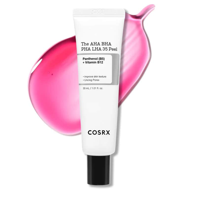 Gentle Fruit Acid Exfoliator that Revives Dull Skin and Cleanses Clogged Pores by KOSRX - 1