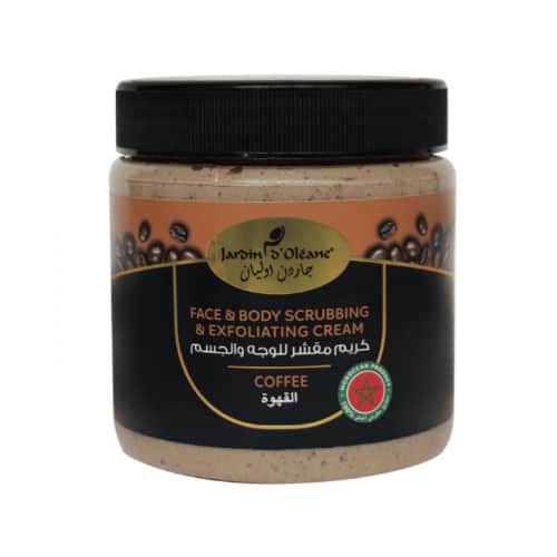 Jardin Oleane Face And Body Scrubbing And Exfoliating Cream Coffee 500 ml - 1