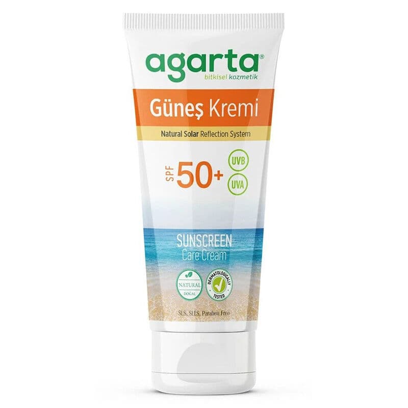 Agarta Natural Sun Cream 50 spf 100 ml