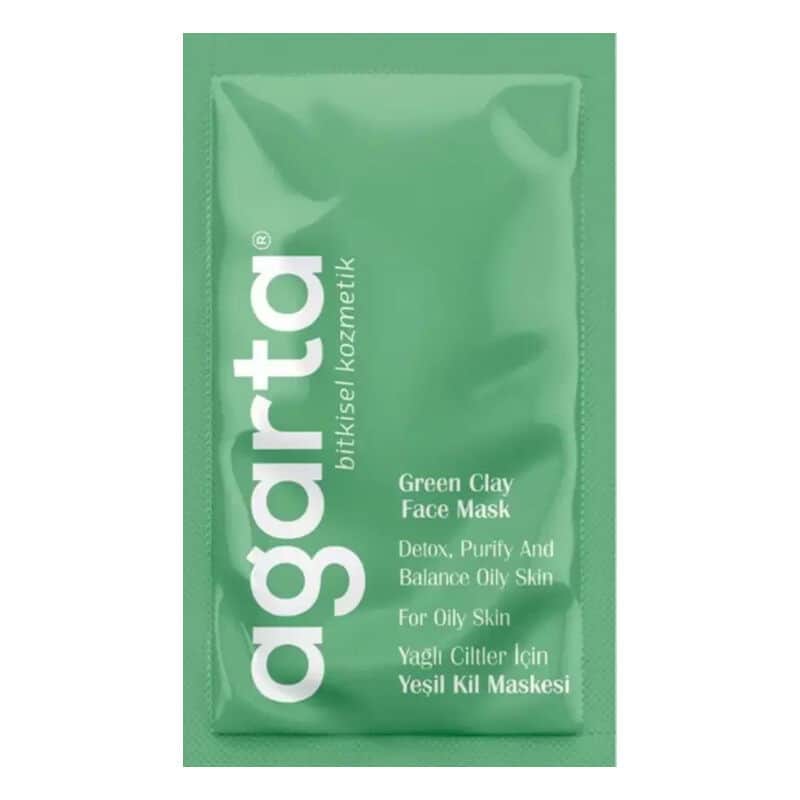 Agarta Natural Green Clay Mask Disposable 10 gr - 1