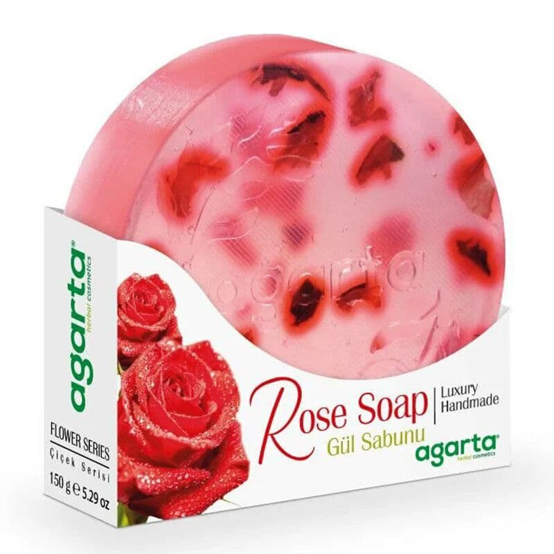 Agarta Hand Made Natural Rose Soap 150 gr