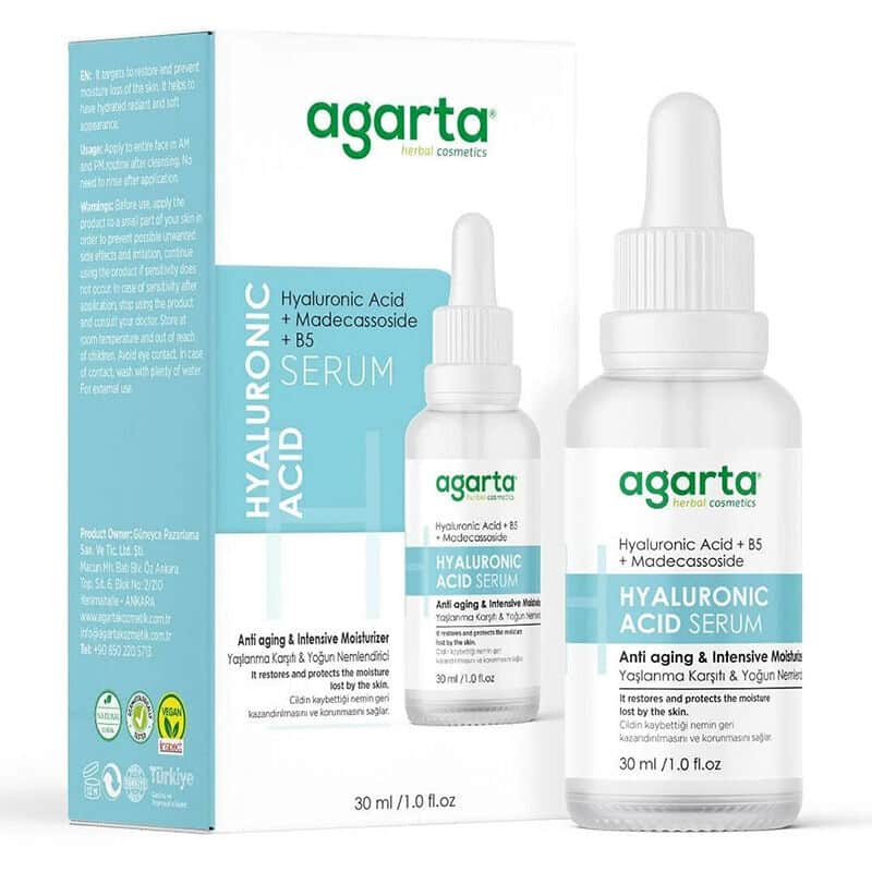 Agarta Hyaluronic Acid Serum Anti-aging & Intensive Moisturizer 30 ml - 2