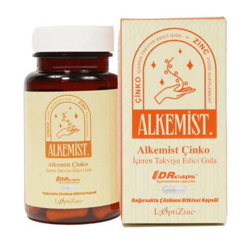 Alkemist Zinc Supplementary Food 60 capsules