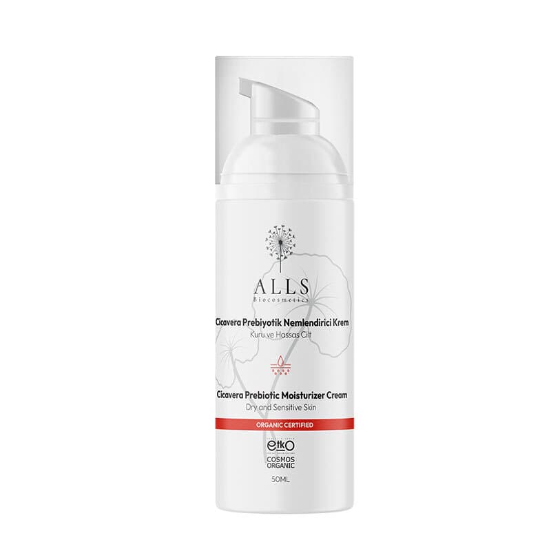 Alls Biocosmetics Organic Cicavera Prebiotic Moisturizing Cream 50 ml