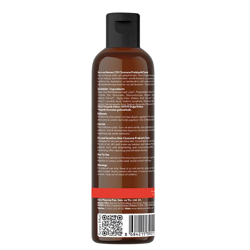 Alls Biocosmetics Organic Cicavera Prebiotic Tonic 200 ml - 2