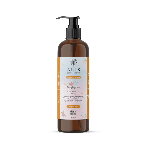 Alls Biocosmetics Organic Orange Baby Shampoo 350 ml