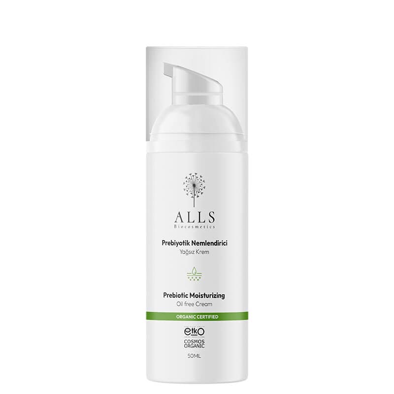 Alls Biocosmetics Organic Prebiotic Oil-free Moisturizing Cream 50 ml