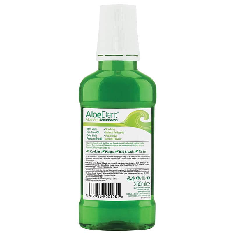 Aloedent Gotu Kola And Aloe Vera Refreshing Mouthwash 250 ml - 2