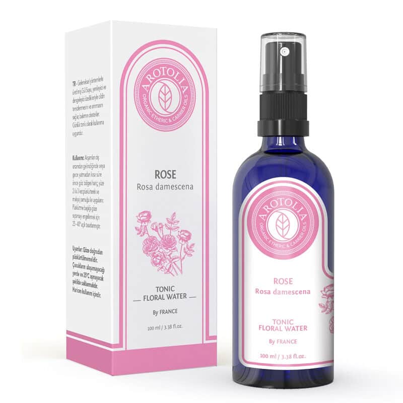 Arotolia 100ml Pure Rose Water - Hydrating Skin Toner - 2
