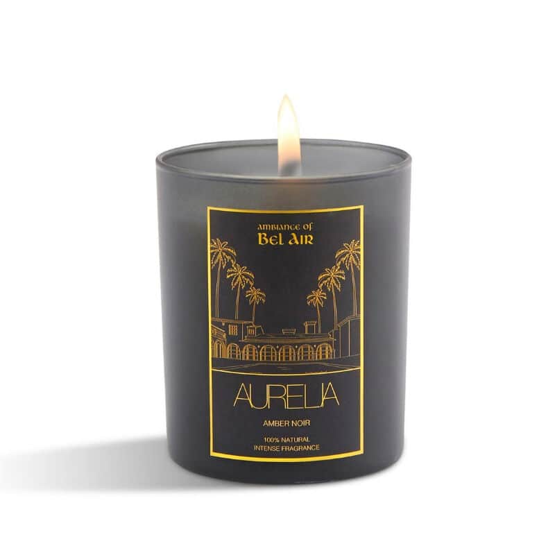 Aurelia Geneve Amber Scented Candle 180g - Home Ambiance - 1
