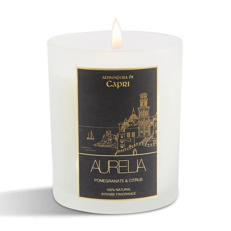 Aurelia Geneve Pomegranate Citrus Scented Candle 180g