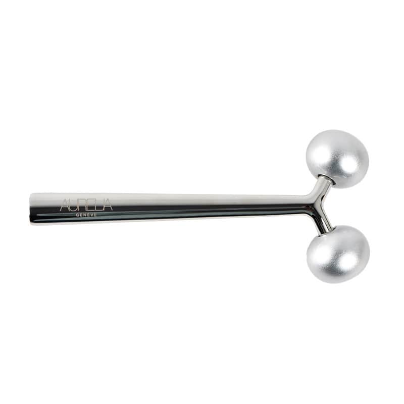 Aurelia Geneve Stainless Steel Face & Neck Roller Tool - 3