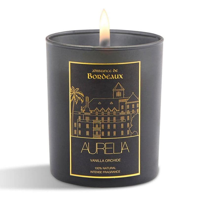 Aurelia Geneve Vanilla Orchid Candle 180g - Luxury Scented Home Decor