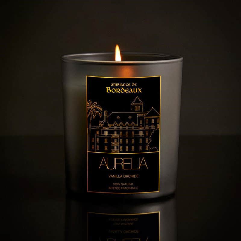 Aurelia Geneve Vanilla Orchid Candle 180g - Luxury Scented Home Decor - 3