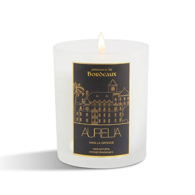 Aurelia Geneve Vanilla Orchid Scented Candle - Home Ambiance - 1