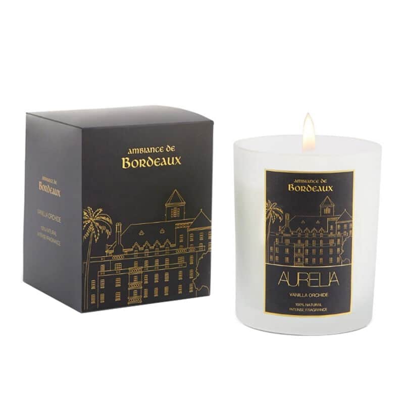 Aurelia Geneve Vanilla Orchid Scented Candle - Home Ambiance - 2