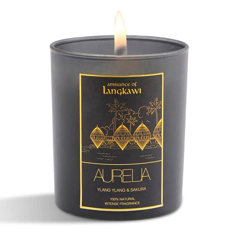 Aurelia Geneve Ylang Ylang & Sakura Blossom Candle 180g - 1