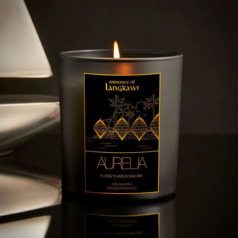 Aurelia Geneve Ylang Ylang & Sakura Blossom Candle 180g - 3