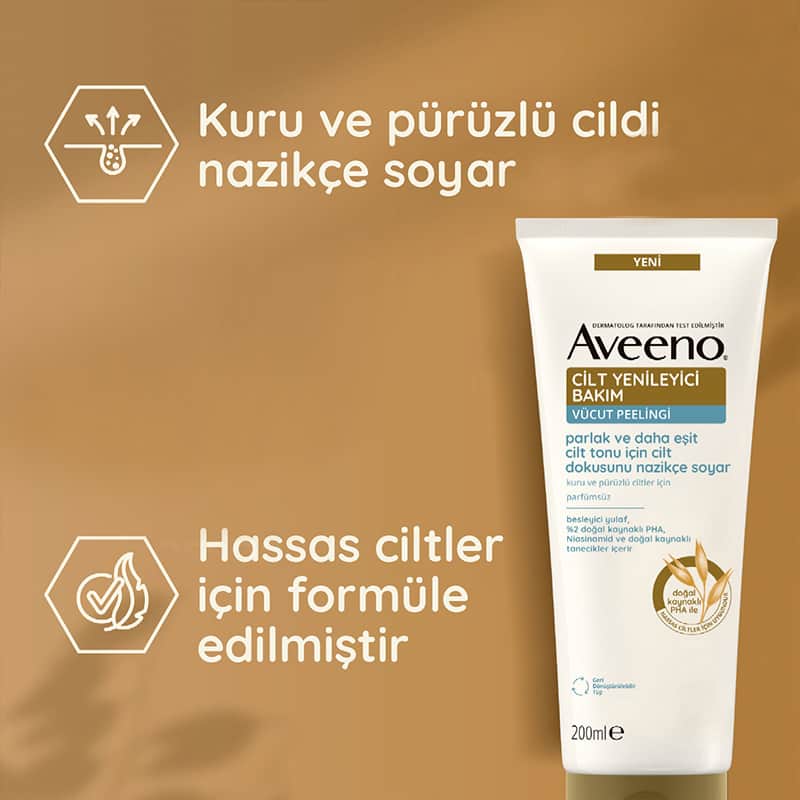 Aveeno Renewal Body Scrub 200 ml - 3