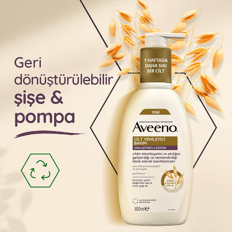 Aveeno Skin Renewal Firming Lotion 300 ml - 4