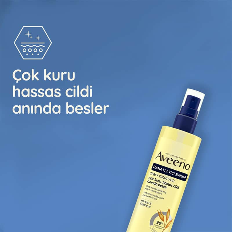 Aveeno Spray Body Oil 200 ml - 3