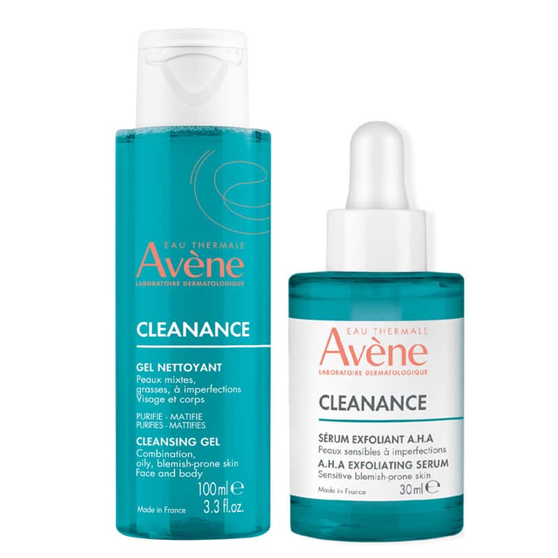 Avene Cleanance Oily And Irregular Skin Care Kit Serum 30 ml + Gel 100 ml - 1