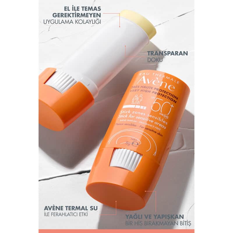 Avene Sun Protection Stick Spf50 for Sensitive Areas 8 gr - 3