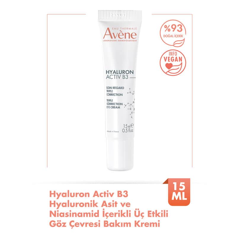 Avene Hyaluron Activ B3 eye Contour Cream 15 ml - 2