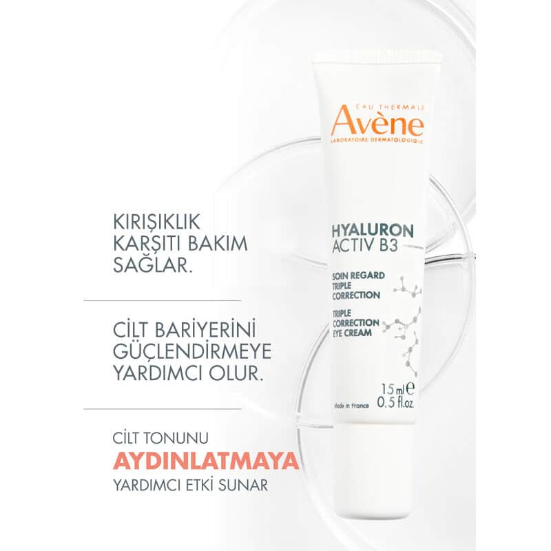 Avene Hyaluron Activ B3 eye Contour Cream 15 ml - 3
