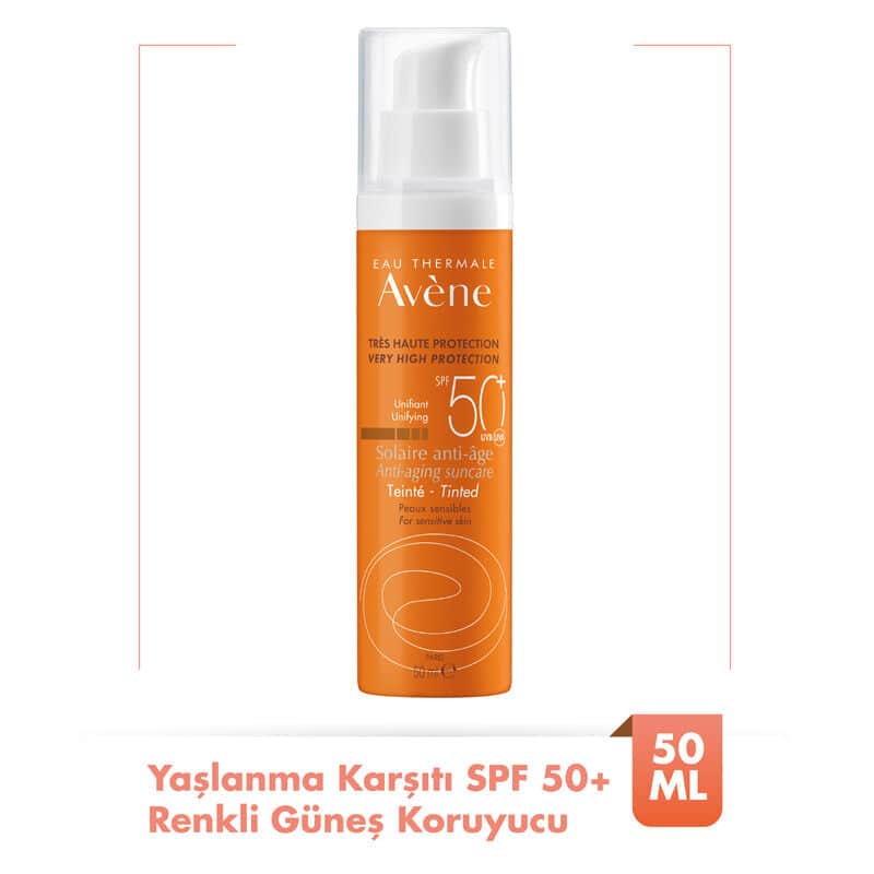 Avene Solaire Anti-age Spf50+ Anti-aging Tinted Sunscreen 50 ml - 2