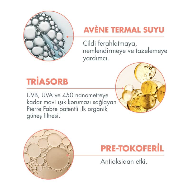 Avene Solaire Spf 50+ Tinted Sunscreen 50 ml - 4