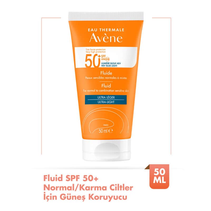 Avene Solaire Spf50+ Fluid Ultra Light 50 ml - 2