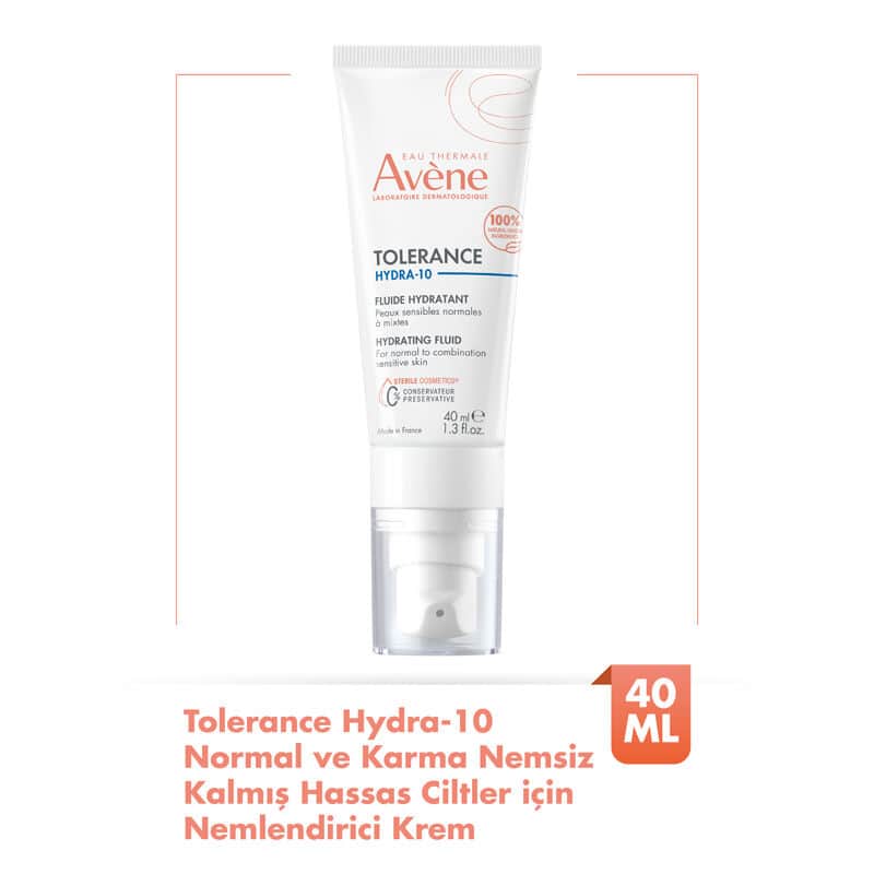 Avene Tolerance Hydra-10 fluid Moisturizer 40 ml - 2