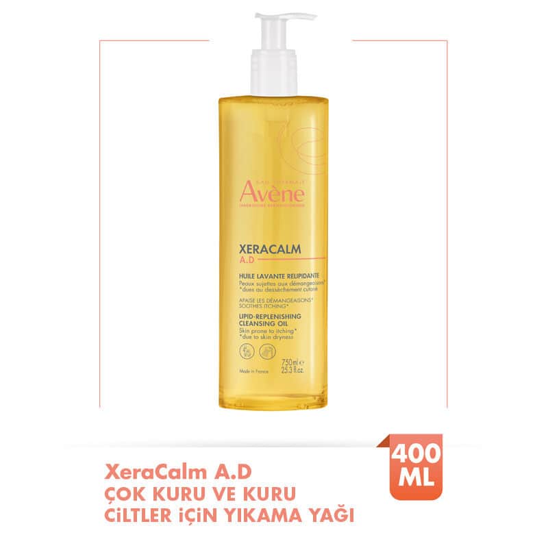 Avene Xeracalm A.d Lipid-repleshing Cleansing Oil 400 ml - 2