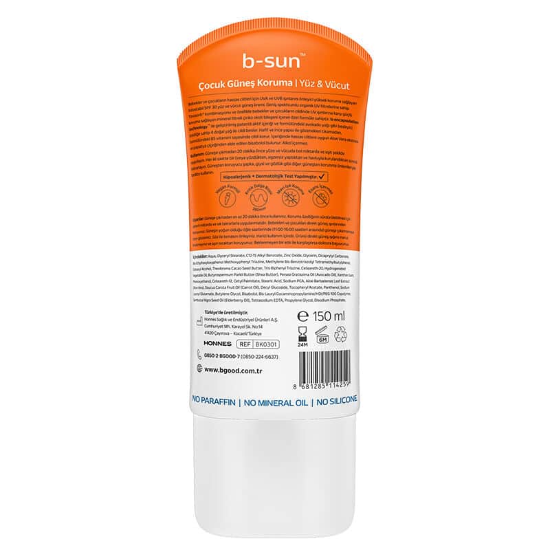 B-good B-sun Spf 50+ Children's Face And Body Sun Protection 150 ml - 3