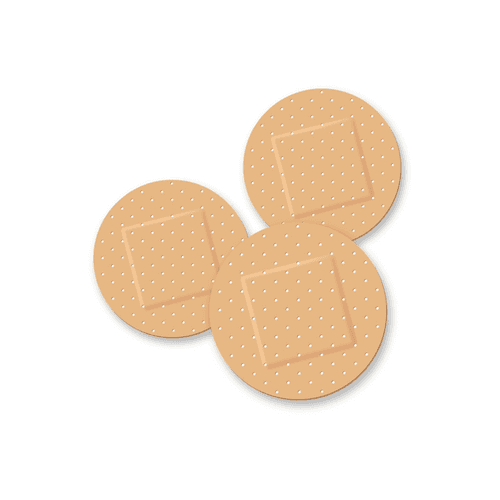 B-good Band-aid Round 20 pcs - 2
