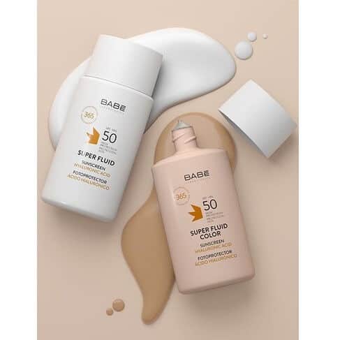 Babe Sun Spf 50 super Fluid Sunscreen 50 ml - Tinted - 4
